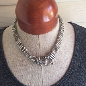 Elegant Silver Chain Necklace